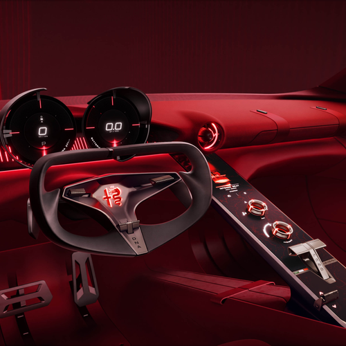 2026 Alfa Romeo Cuorerosso Concept Interior